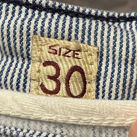 ✨ Men jeans Italian brand Rifle striped, white and blue size 30 regular fit ✨ - Picture 6 of 6